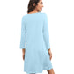 WiWi Soft Long Sleeve Nightshirts for women