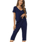 WiWi V-neck Bamboo Pajamas for Women