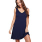 WiWi Bamboo Sleeveless Nightgown for Women