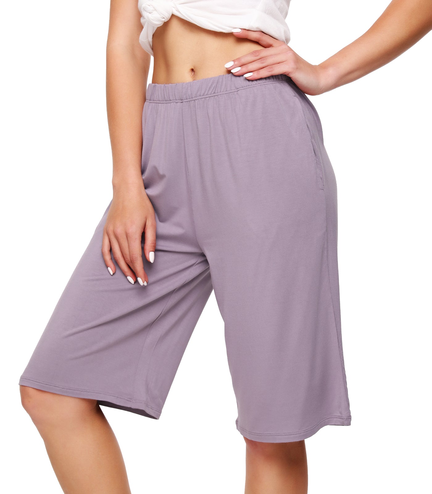 WiWi Soft Bamboo Sleep Shorts for Women