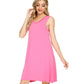 WiWi Bamboo Sleeveless Nightgown for Women