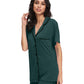 WiWi Pajamas Set Soft  Button Down Pj Lounge Sets