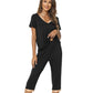 WiWi V-neck Bamboo Pajamas for Women