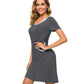 WiWi Soft Bamboo Sleep Shirts with Pockets