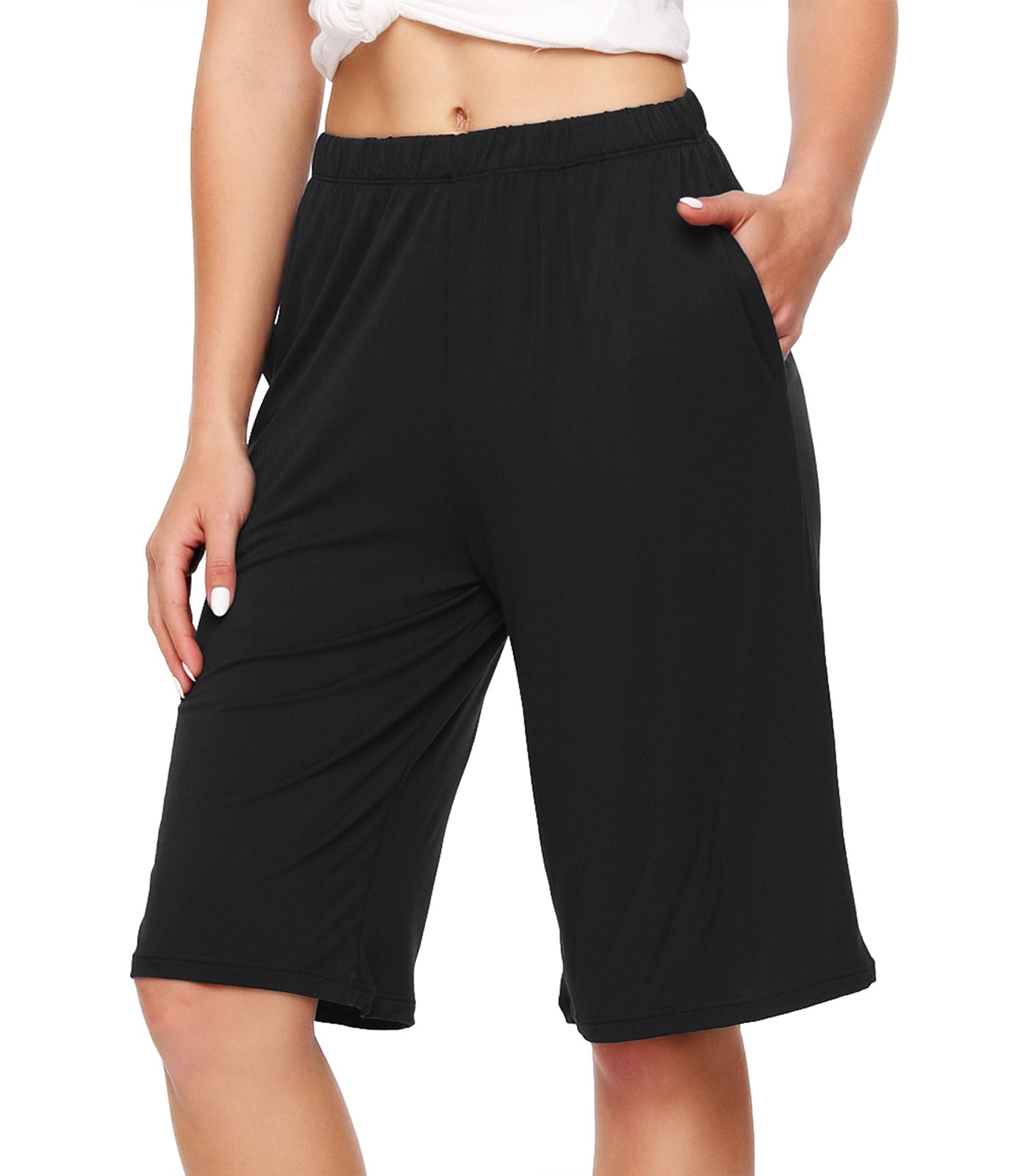 WiWi Soft Bamboo Sleep Shorts for Women