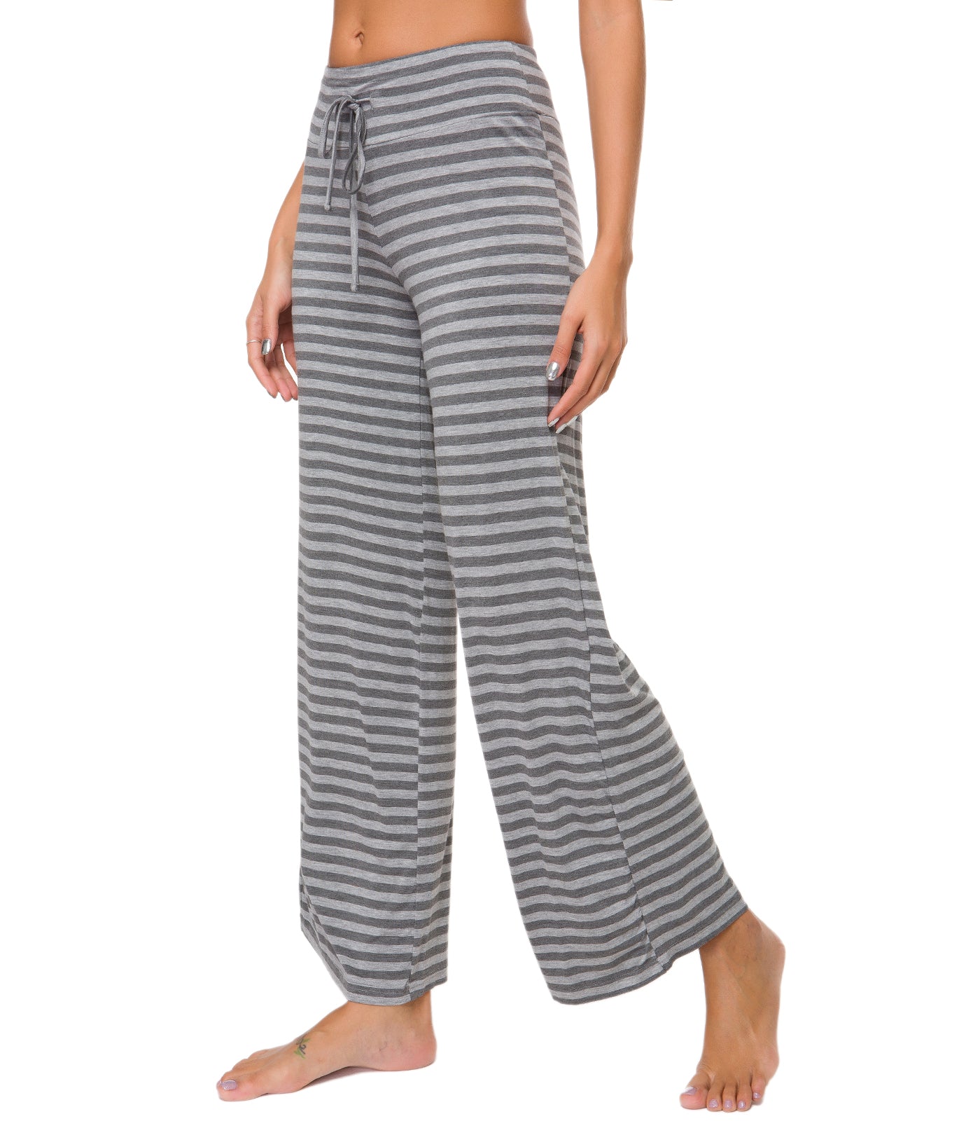 WiWi Women's Bamboo Lounge Wide Leg Pajama Pants