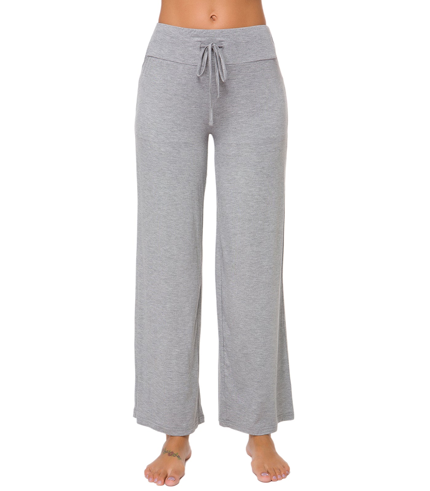 WiWi Women's Bamboo Lounge Wide Leg Pajama Pants