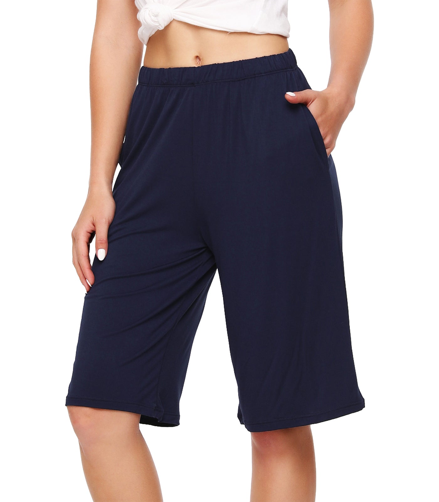 WiWi Soft Bamboo Sleep Shorts for Women