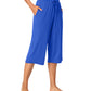 WiWi Womens Bamboo Comfy Capri Pants