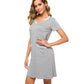 WiWi Soft Bamboo Sleep Shirts with Pockets
