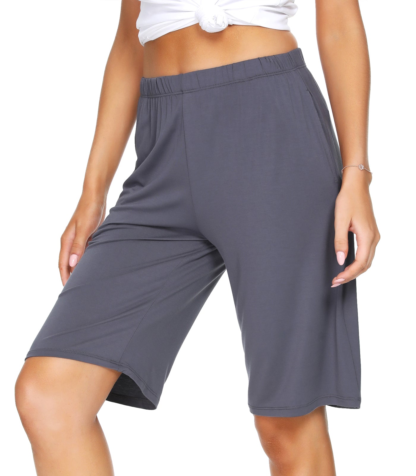 WiWi Soft Bamboo Sleep Shorts for Women