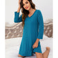 WiWi Soft Long Sleeve Nightshirts for women