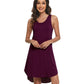 WiWi Womens Scoop Neck Sleeveless Nightgowns