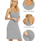 WiWi Full Slips Chemise Sexy Lingerie Nightgown