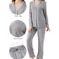 WiWi Pajamas Set Long Sleeve Nightwear Loungewear