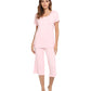 WiWi Women's Soft Bamboo Pajama Set
