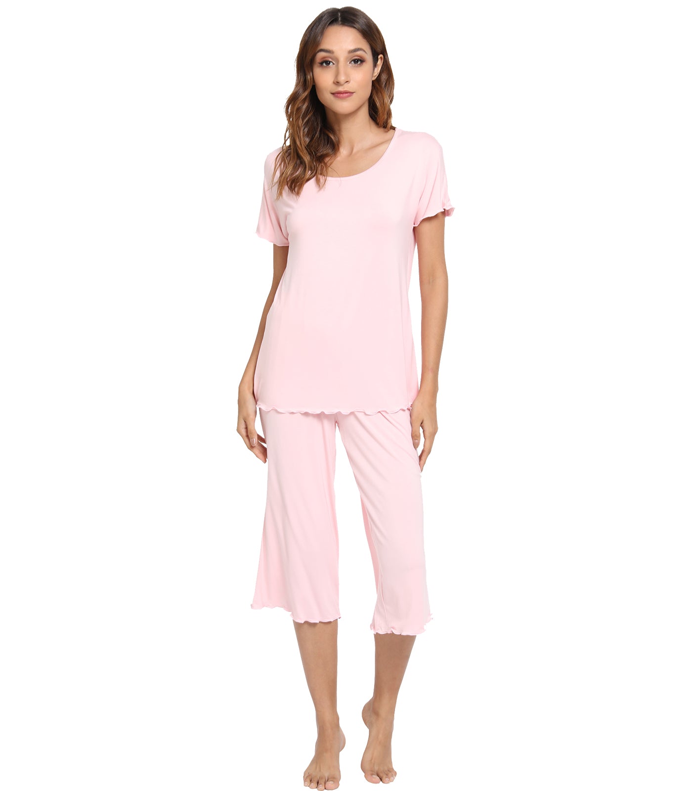 WiWi Women's Soft Bamboo Pajama Set