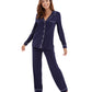 WiWi Pajamas Set Long Sleeve Nightwear Loungewear