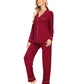 WiWi Pajamas Set Long Sleeve Nightwear Loungewear