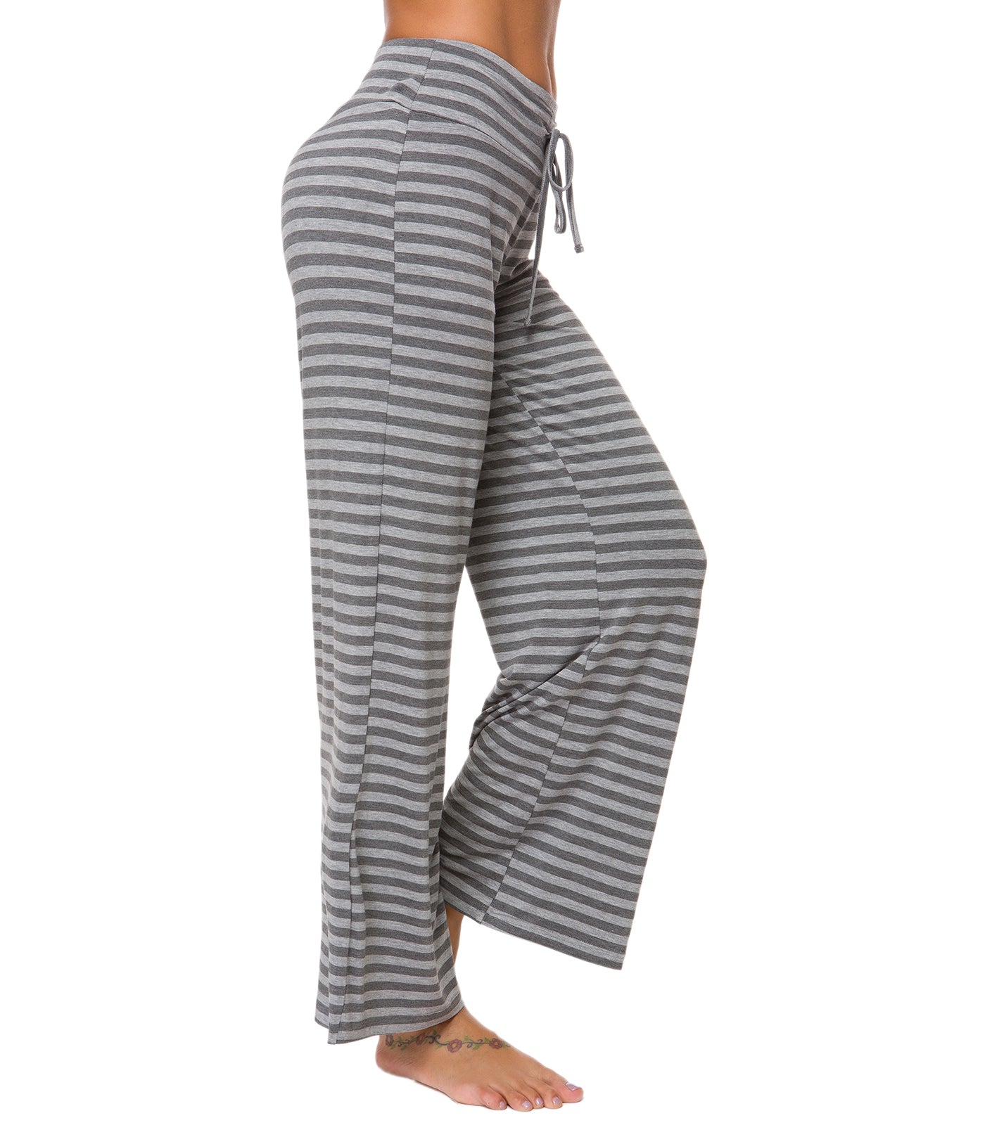 WiWi Women's Bamboo Lounge Wide Leg Pajama Pants