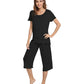 WiWi Women's Soft Bamboo Pajama Set