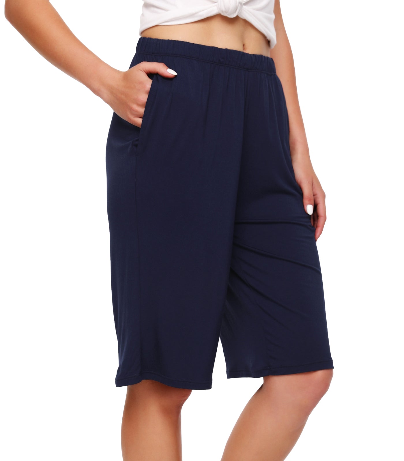 WiWi Soft Bamboo Sleep Shorts for Women