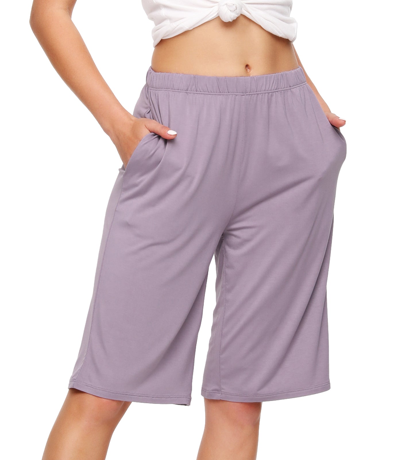 WiWi Soft Bamboo Sleep Shorts for Women