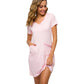 WiWi Soft Bamboo Sleep Shirts with Pockets