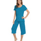 WiWi Women's Soft Bamboo Pajama Set