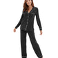 WiWi Pajamas Set Long Sleeve Nightwear Loungewear