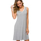 WiWi Women's Bamboo Sleeveless Soft Nightgown