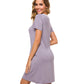 WiWi Soft Bamboo Sleep Shirts with Pockets