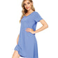 WiWi V-neck Soft Bamboo Nightgowns for Women