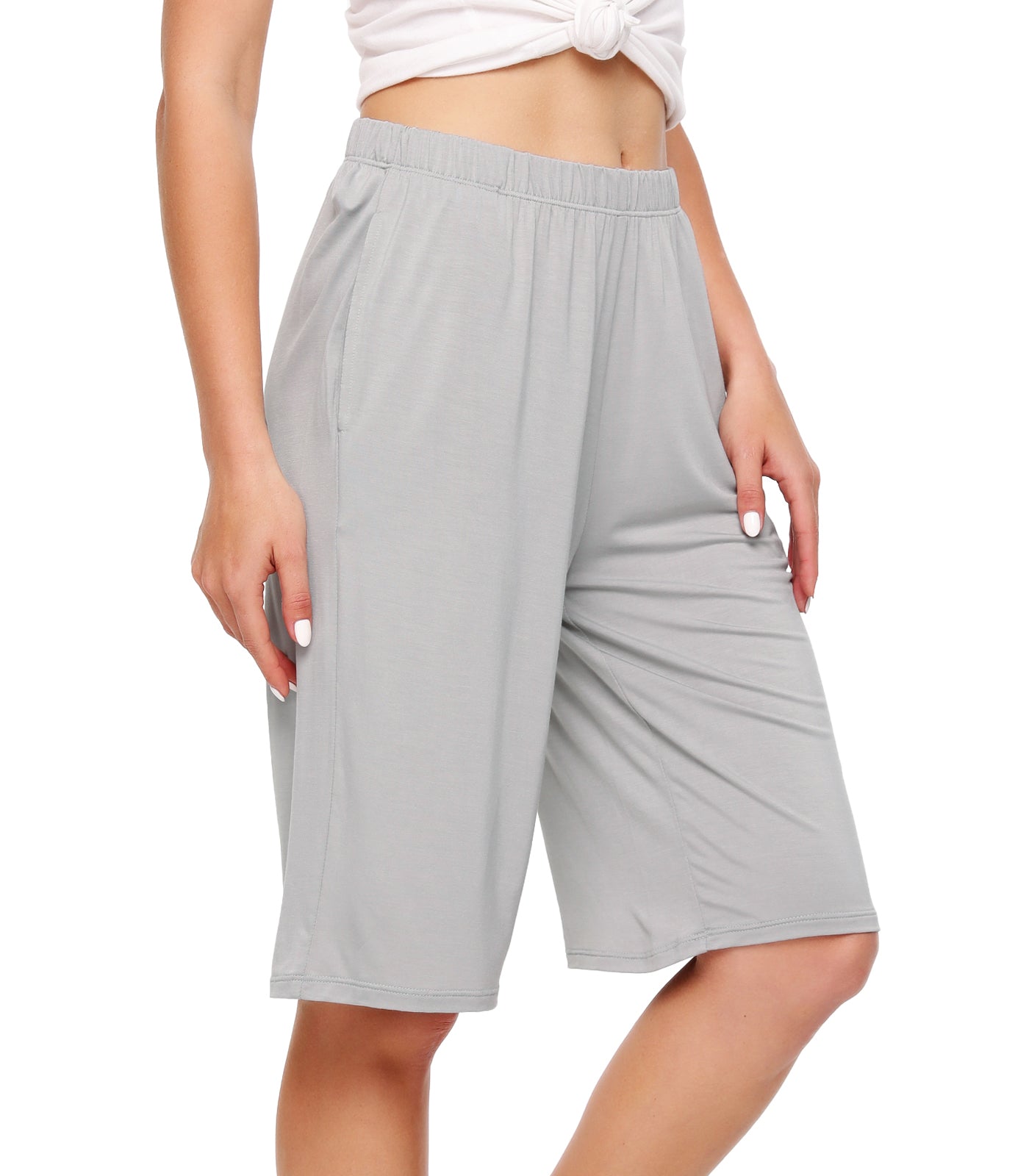 WiWi Soft Bamboo Sleep Shorts for Women