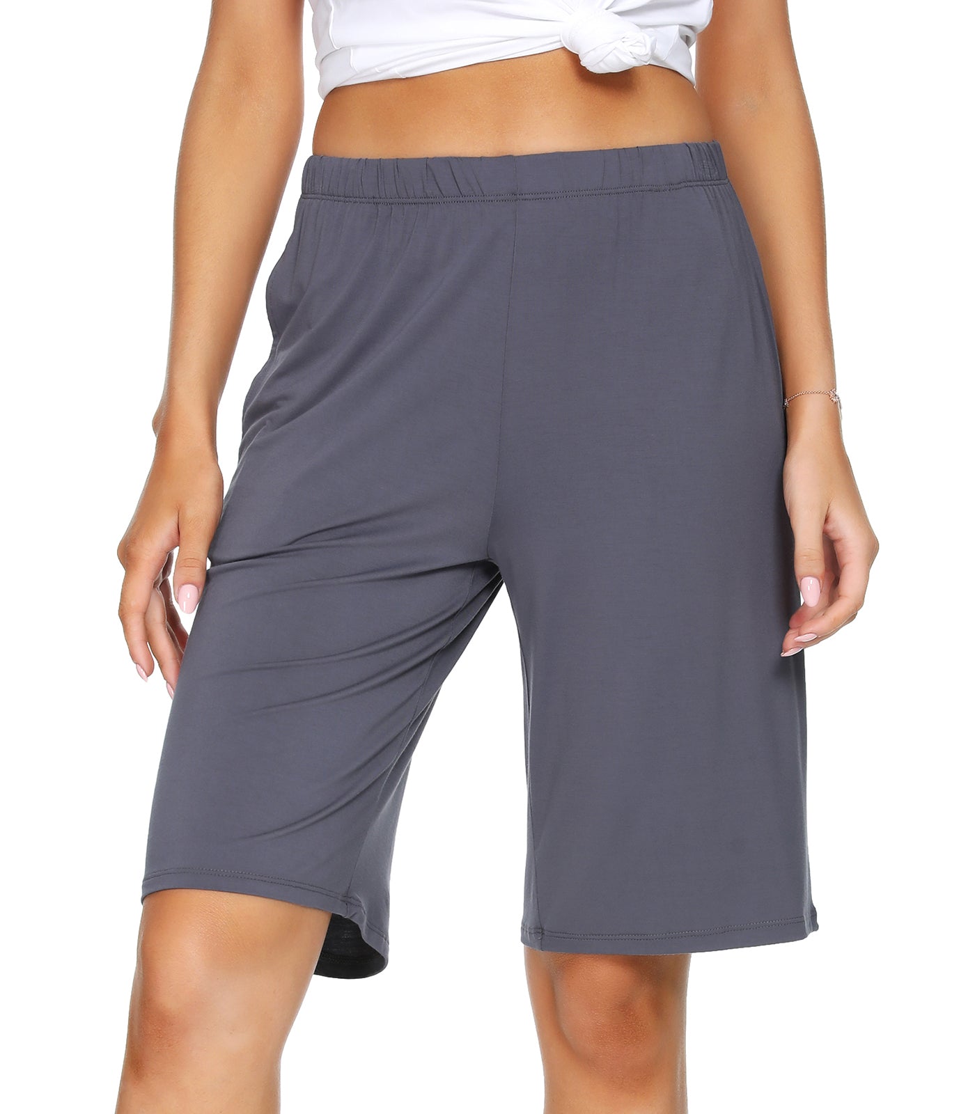 WiWi Soft Bamboo Sleep Shorts for Women